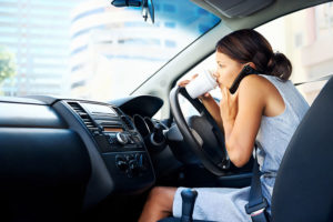 Distracted driving leads to car accidents