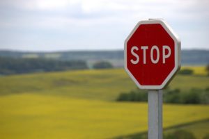stop sign | personal injury lawyer